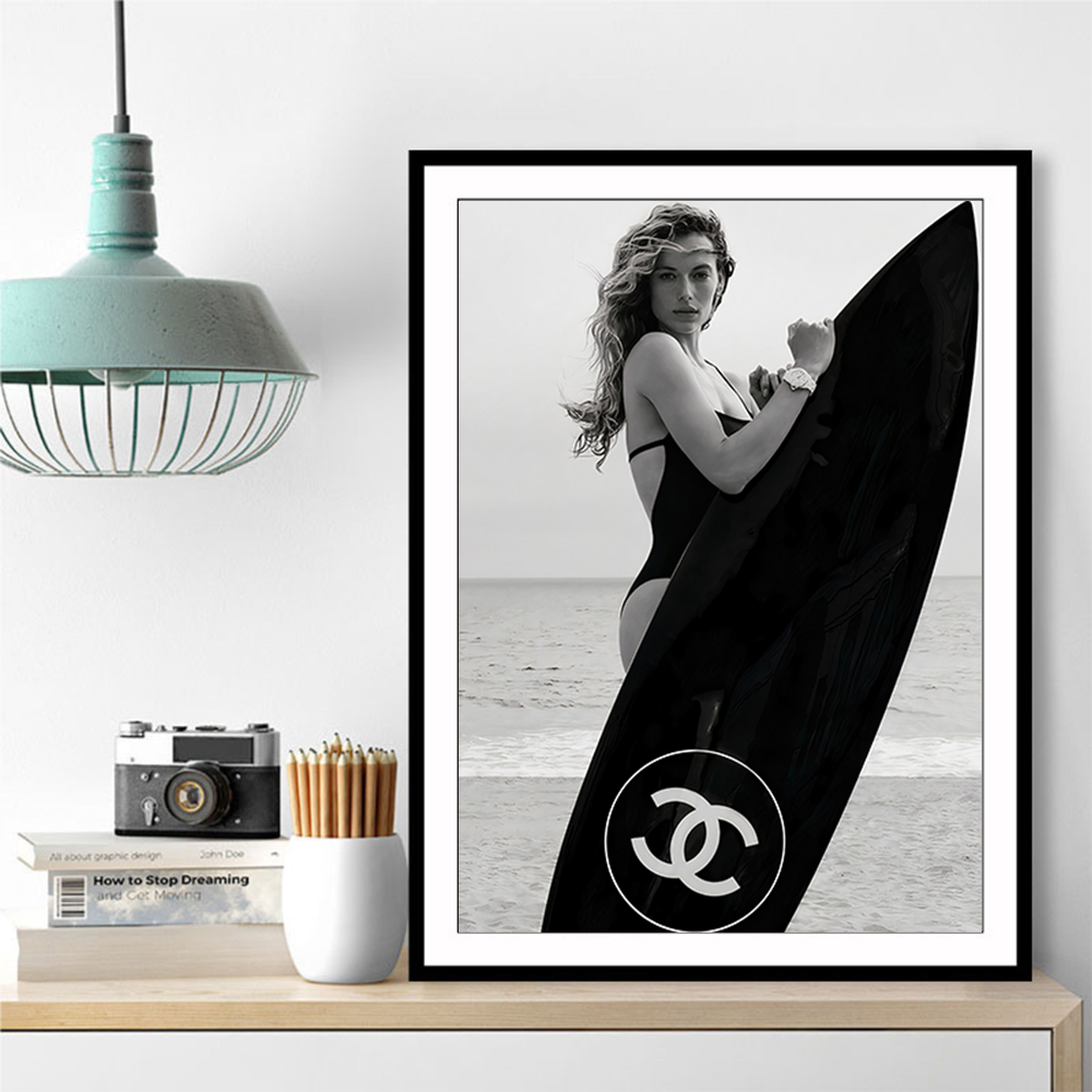 Chanel Surfer Girl 2 Wall Art